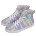 Background Abstract Pastels Men s Hi-Top Skate Sneakers View2