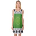 Background Sports Soccer Football Sleeveless Satin Nightdress View1