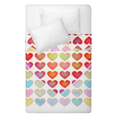 Valentine Valentines Day Card Love Duvet Cover Double Side (single Size) by Wegoenart