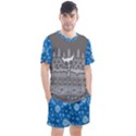 Ugly Christmas Sweater -  Men s Mesh Tee and Shorts Set View1