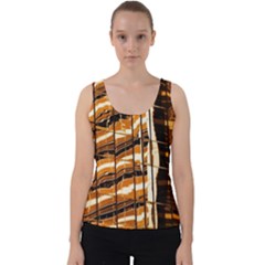 Abstract Architecture Background Velvet Tank Top by Wegoenart