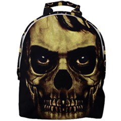 Angry Skull Monster Poster Mini Full Print Backpack by dflcprints