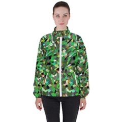 Sylvan High Neck Windbreaker (women) by artifiart