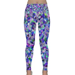 End Of Winter Lightweight Velour Classic Yoga Leggings by artifiart