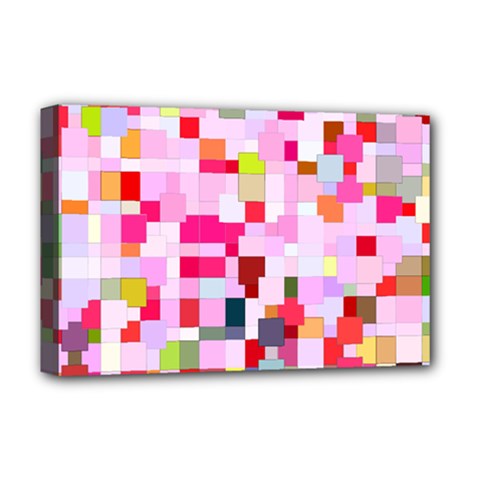 The Framework Paintings Square Deluxe Canvas 18  X 12  (stretched) by Pakrebo