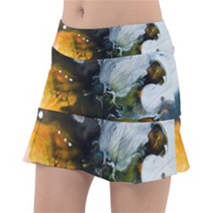 Art Abstract Painting Tennis Skirt by Pakrebo