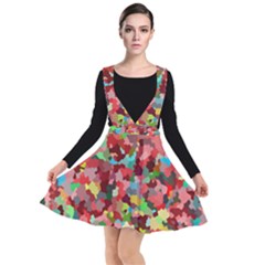 Redy Plunge Pinafore Dress by artifiart