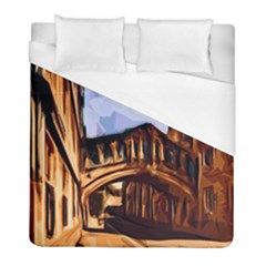 Street Architecture Building Duvet Cover (full/ Double Size) by Pakrebo