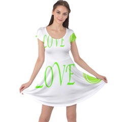 I Lovetennis Cap Sleeve Dress by Greencreations