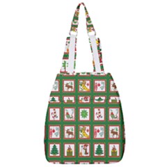 Christmas Paper Christmas Pattern Center Zip Backpack by Pakrebo