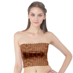 Mosaic Triangle Symmetry Tube Top by Pakrebo