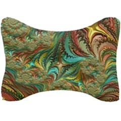 Fractal Artwork Pattern Digital Seat Head Rest Cushion by Pakrebo