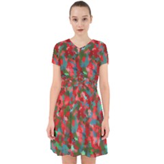 Redness Adorable In Chiffon Dress by artifiart