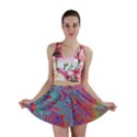 Fractal Bright Fantasy Design Mini Skirt View1