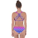 Pattern Chevron Zigzag Background Criss Cross Bikini Set View2