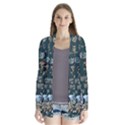 Blue Birds Of Happiness -  by LaRenard Drape Collar Cardigan View1