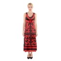 Red Present Sleeveless Maxi Dress View1