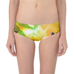 Forest Trees Nature Wood Green Classic Bikini Bottoms by Pakrebo