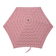 Damask Floral Design Seamless Mini Folding Umbrellas by Pakrebo