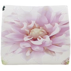 Abstract Transparent Image Flower Seat Cushion by Pakrebo