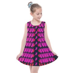 Flowers Coming From Above Kids  Summer Dress by pepitasart