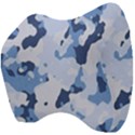 Standard light blue Camouflage Army Military Velour Head Support Cushion View4