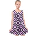 Native American Pattern Kids  Cross Back Dress View1