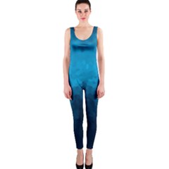 Deep Ocean One Piece Catsuit by LoolyElzayat