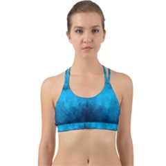 Deep Ocean Back Web Sports Bra by LoolyElzayat