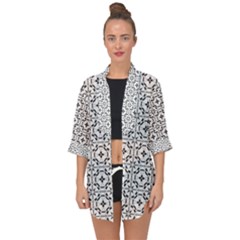 Decorative Ornamental Open Front Chiffon Kimono by Mariart