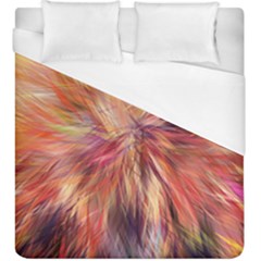 Color Background Structure Lines Duvet Cover (king Size) by Mariart