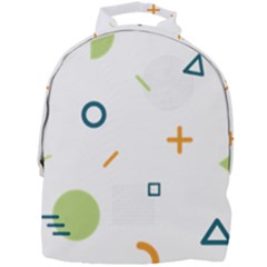 Geometry Triangle Line Mini Full Print Backpack by Mariart