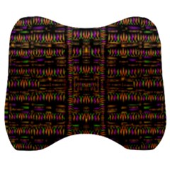 Surrounded By  Ornate  Loved Candle Lights In Starshine Velour Head Support Cushion by pepitasart