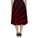 Line Geometric Red Object Tinker Classic Midi Skirt View2