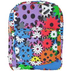 The Gears Are Turning Full Print Backpack by WensdaiAmbrose