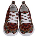 Mandala - Red & Teal Kids  Lightweight Sports Shoes View1