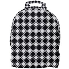 Square Diagonal Pattern Mini Full Print Backpack by Mariart