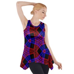 Pattern Line Side Drop Tank Tunic by Mariart