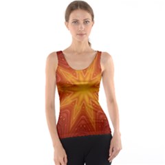 Fractal Wallpaper Colorful Abstract Tank Top by Mariart