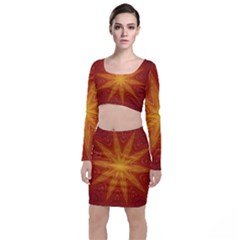 Fractal Wallpaper Colorful Abstract Top And Skirt Sets by Mariart