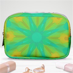 Kaleidoscope Background Green Make Up Pouch (small) by Mariart