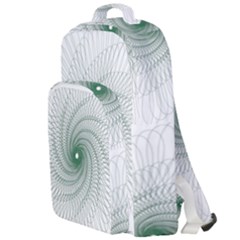 Spirograph Pattern Double Compartment Backpack by Mariart