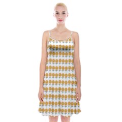 Sunflower Wrap Spaghetti Strap Velvet Dress by Mariart