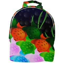 Pattern Fishes Escher Mini Full Print Backpack by Mariart