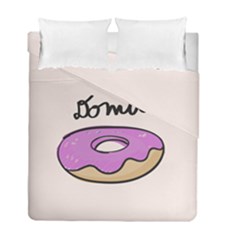 Donuts Sweet Food Duvet Cover Double Side (full/ Double Size) by Mariart