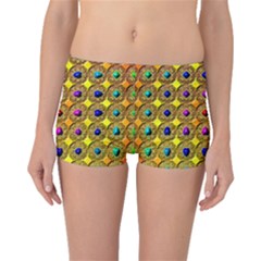 Background  Kaleidoscope Boyleg Bikini Bottoms by Pakrebo