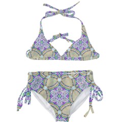 Ornament Kaleidoscope Kids  Classic Bikini Set by Pakrebo