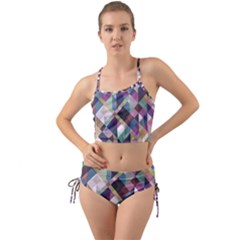 Geometric Sense Mini Tank Bikini Set by WensdaiAmbrose