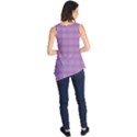 Purple Gingham Sleeveless Tunic View2