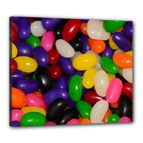 Jelly Beans Canvas 24  X 20  (stretched) by pauchesstore